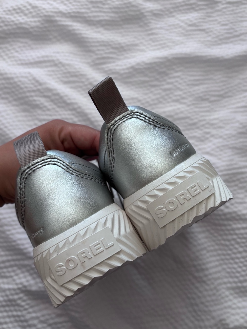 Sorel Metallic Platform Waterproof Sneakers - Picture 11 of 11